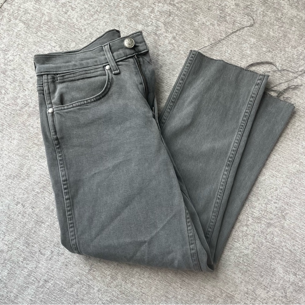 Rag & Bone Cropped Grey Jeans
